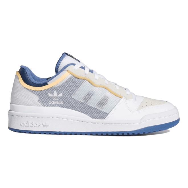 adidas Forum Low TT Cloud White Acid Orange Crew Blue