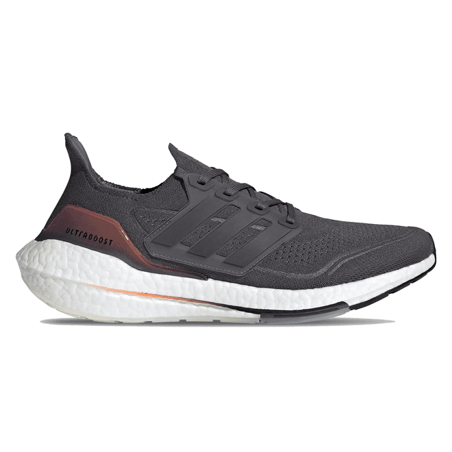adidas Ultra Boost 21 Grey Screaming Orange
