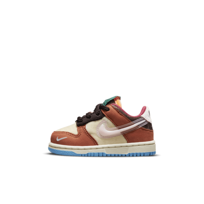 Social Status X Nike Dunk Low TD 'Burnt Brown'