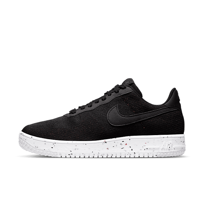 Nike Air Force 1 Low Crater Flyknit Black White