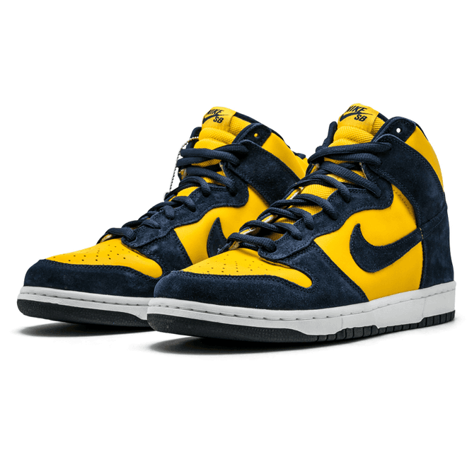 Nike Nike SB Dunk High 'Michigan Be True To Your School' (2005)