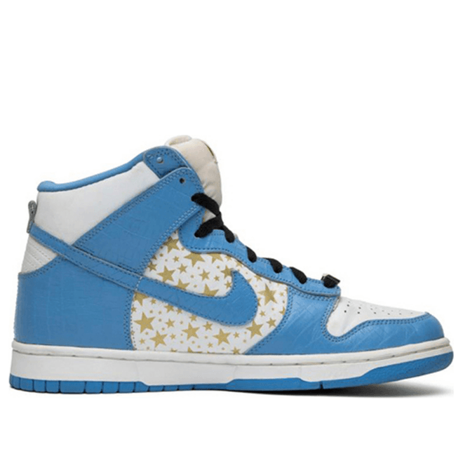 Nike Supreme x Dunk High Pro SB 'Blue' White/University Blue