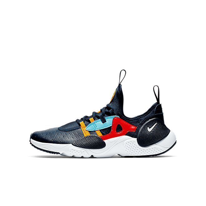 Kids Nike Huarache E.D.G.E.'Obsidian Blue Gaze' BG Obsidian/White/Blue Gaze