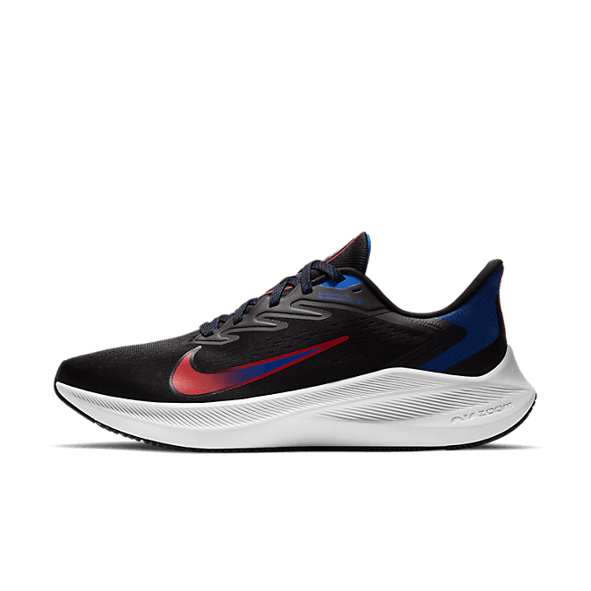 Nike Air Zoom Winflo 7 'Racer Blue Red' Black/Racer Blue/Chile Red