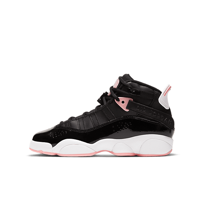 Jordan 6 Rings Black Arctic Punch (GS)