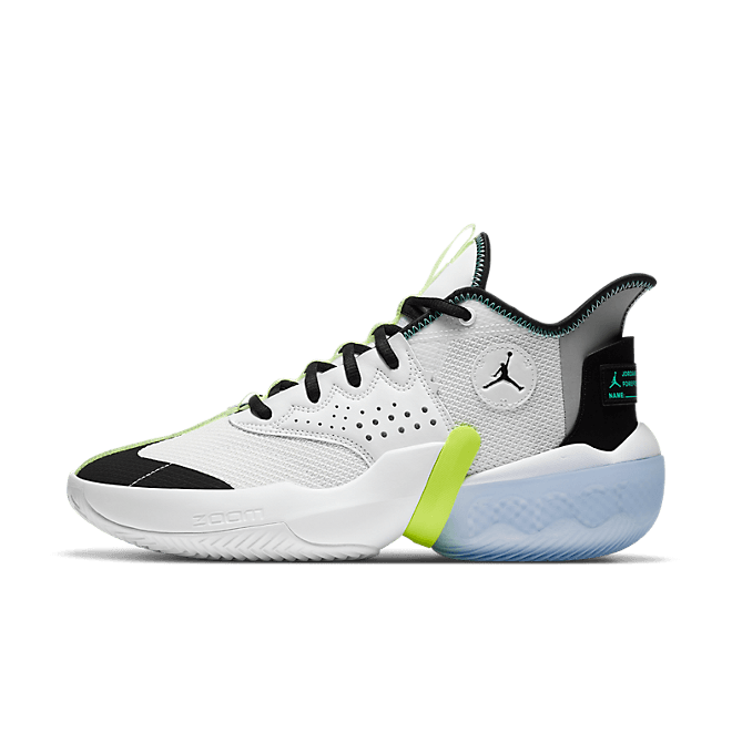 Nike Jordan React Elevation PF 'White Green Glow' White/Black/Green Glow/Volt Basketball 