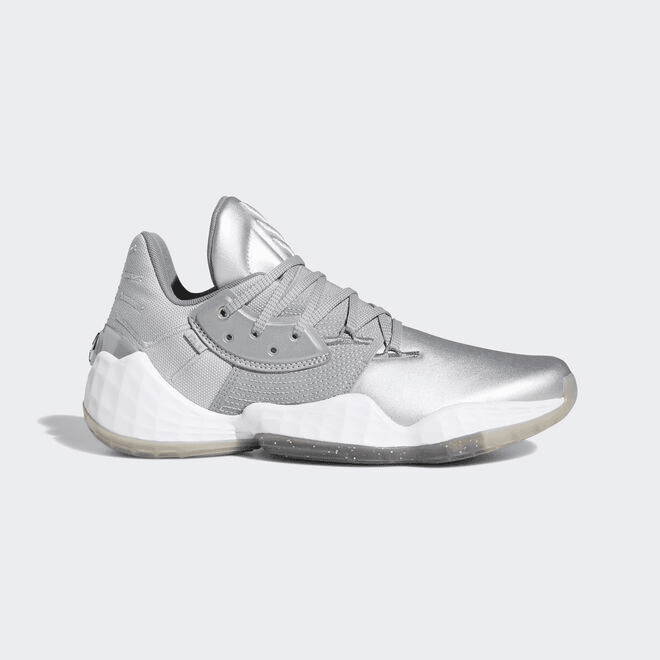 adidas Harden Vol. 4 'Silver Metallic' Silver Metallic/Grey Two/Grey Three Basketball 