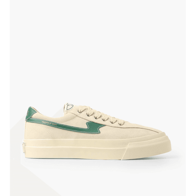 Stepney Workers Club Dellow S-Strike Suede Ecru Green