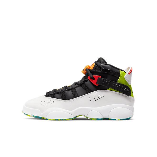 Jordan 6 Rings White Neon Green (GS)