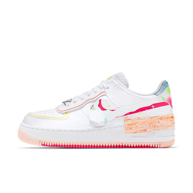 Nike Air Force 1 Low Shadow White Pink Orange (W)