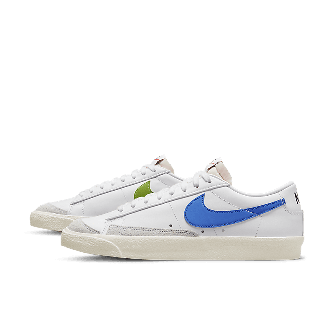 Nike Blazer Low 77 Vintage Vintage White Chlorophyll Medium Blue