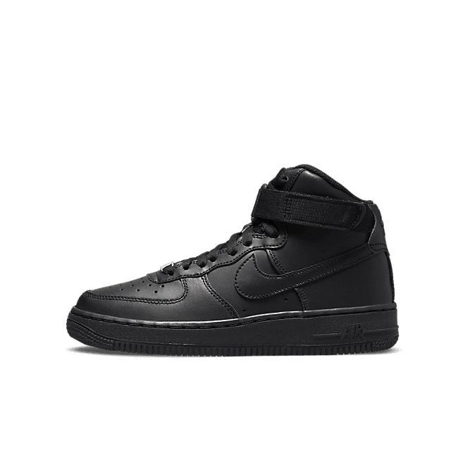 Nike Air Force 1 High LE Triple Black (GS)