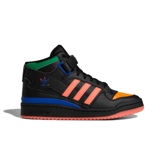 adidas Forum Mid Core Black Multicolor