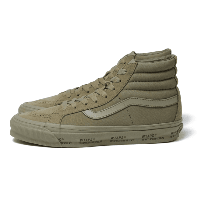 Vans Vault Sk8-Hi OG LX WTAPS Olive Drab