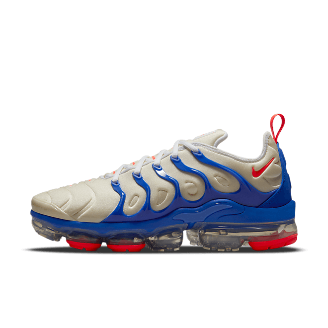 Nike Air VaporMax Plus Coconut Milk Hyper Royal Marathon Running 