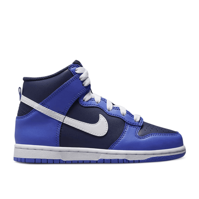 Nike Dunk High Medium Blue Midnight Navy (PS)
