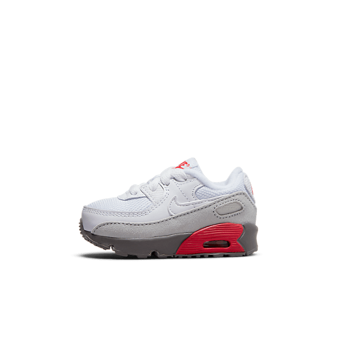 Nike Air Max 90 White Flat Pewter (TD)