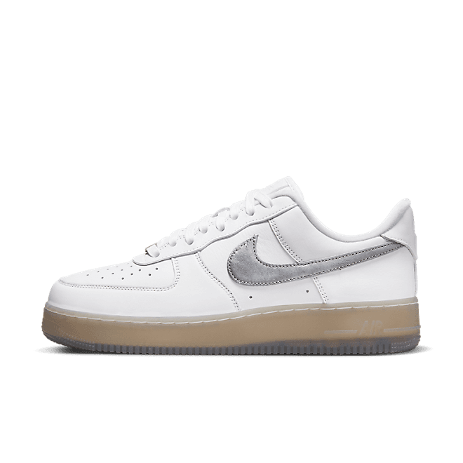 Nike Air Force 1 Low '07 PRM White Metallic Silver