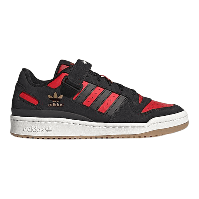 adidas Forum Low Core Black Core Black Vivid Red