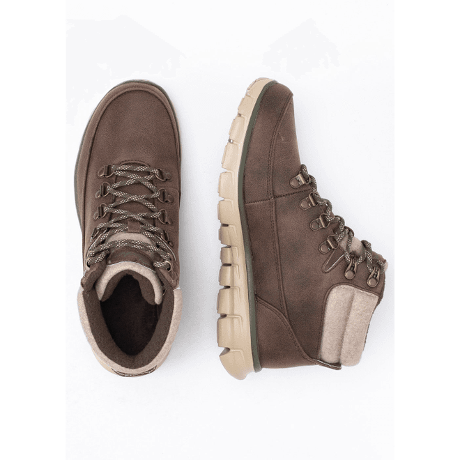 Herren Trekkingschuhe Braun SKECHERS SYNERGY COOL