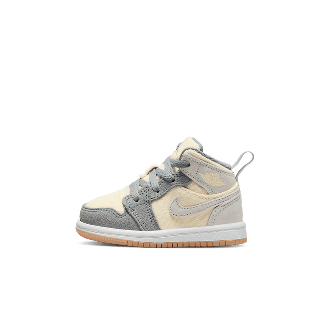 Air Jordan 1 Mid SE Coconut Milk Particle Grey (TD)
