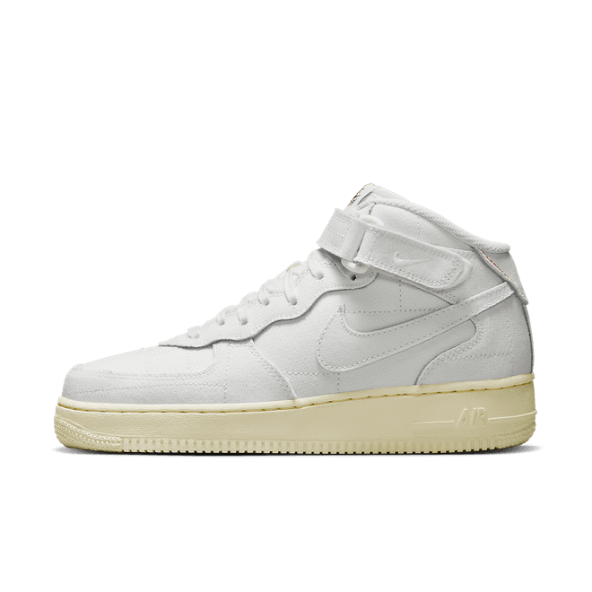 Nike Air Force 1 Mid '07 Summit White Canvas (W)
