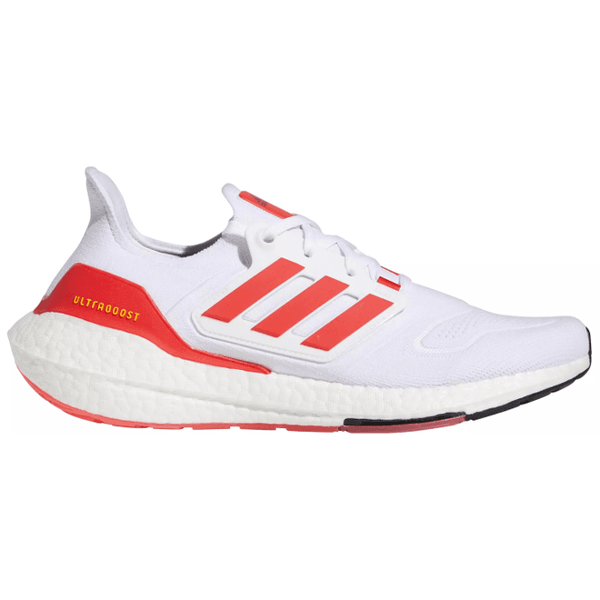 adidas Ultra Boost 22 White Vivid Red
