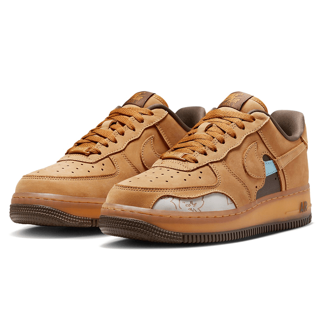 Nike Air Force 1 Low Wheat Mocha Sakura