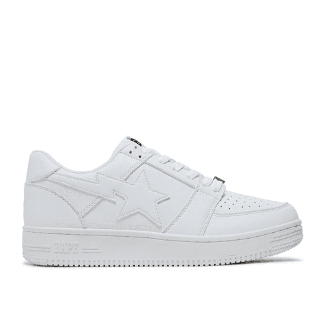 A Bathing Ape Bape Sta Low Triple White