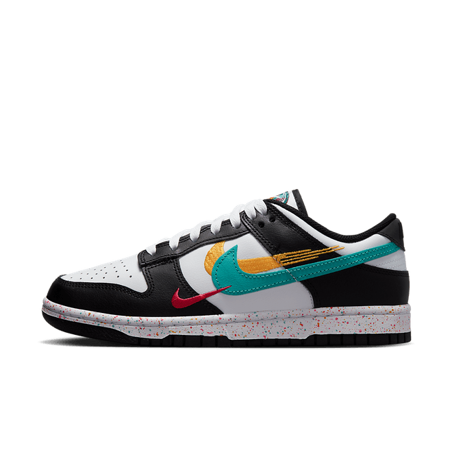 Nike Dunk Low Multiple Swooshes White Washed Teal (W)