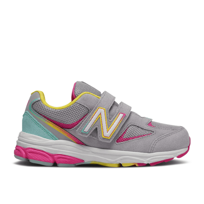 New Balance 888v2 Hook & Loop Little Kid 'Grey Rainbow'