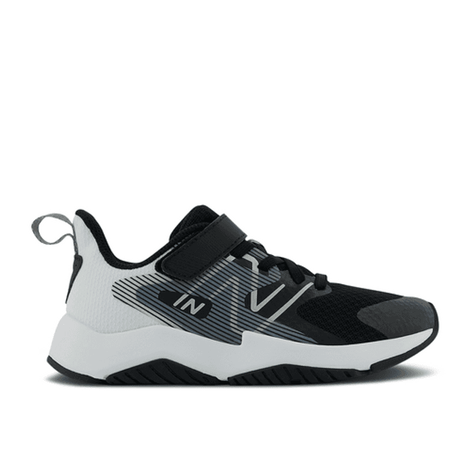New Balance Rave Run v2 Bungee Lace Big Kid Wide 'Black White'