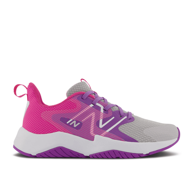 New Balance Rave Run v2 Big Kid Wide 'Summer Fog Hi-Pink'