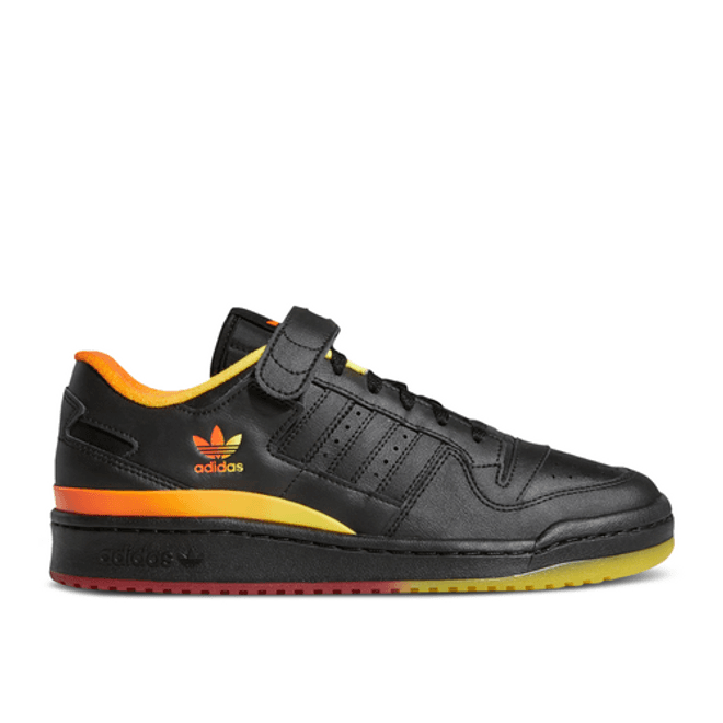 adidas Forum Low 'Black Orange Yellow Gradient'