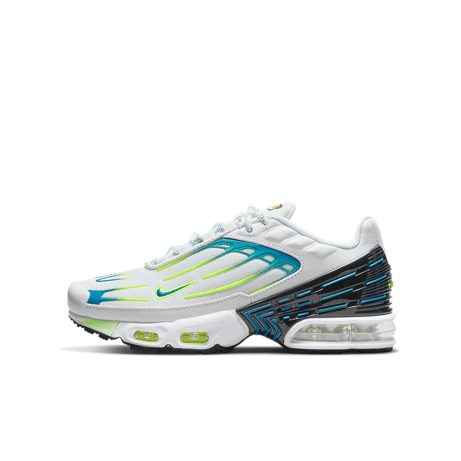 Nike Air Max Plus 3 GS 'White Volt Marina'