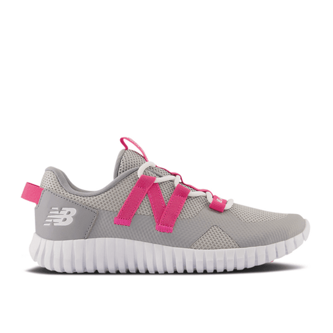 New Balance Playgruv v2 Bungee Big Kid 'Grey Hi-Pink'