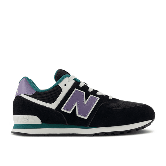 New Balance 574 Little Kid Wide 'Black Mercury'