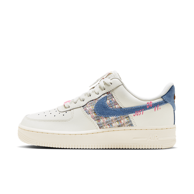 Nike Air Force 1 Low '07 LX Denim Swoosh Boucle (Women's)