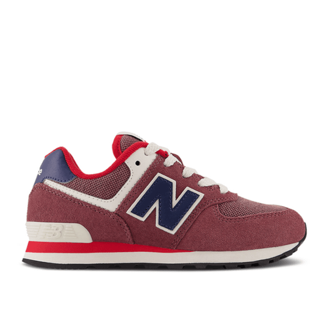 New Balance 574 Little Kid 'Washed Burgundy Navy'