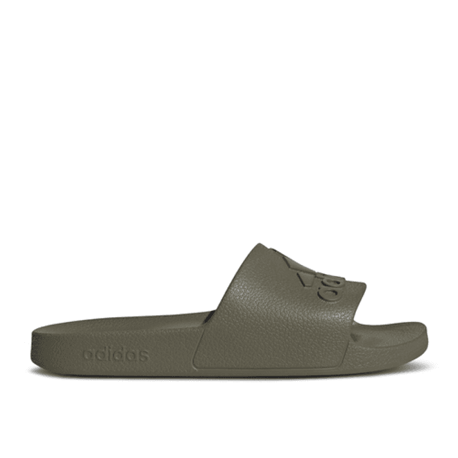 adidas Adilette Aqua Slides 'Olive Strata'