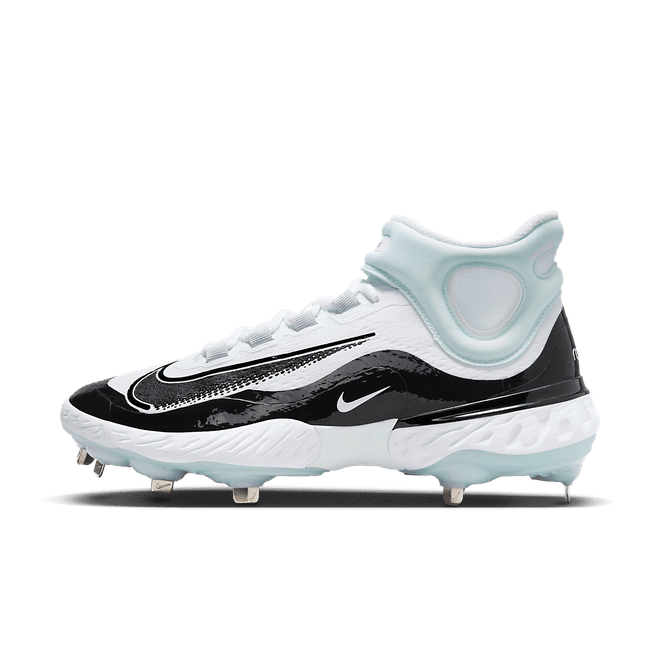 Nike Alpha Huarache Elite 4 Mid 'White Black Blue Tint'