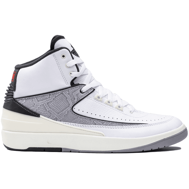 Jordan Air Jordan 2 Retro - White/Fire Red/Black