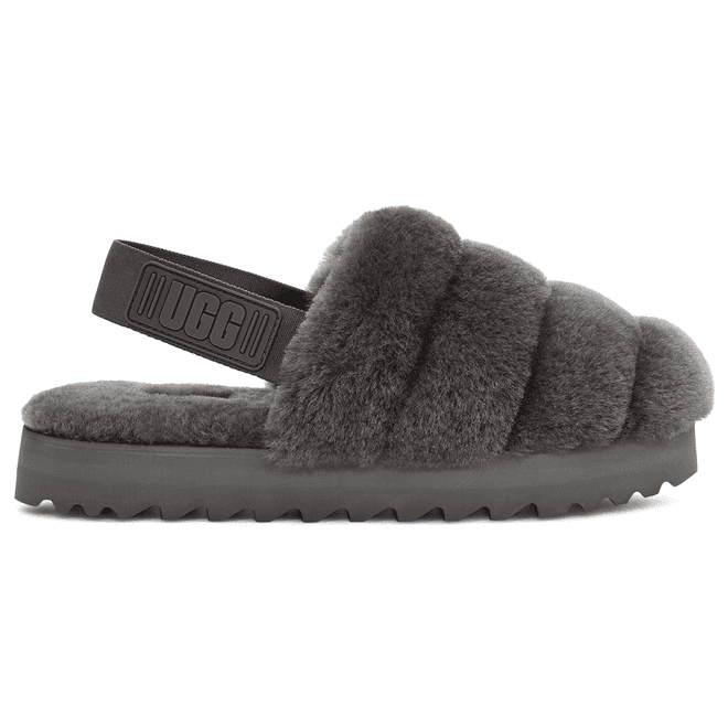 UGG Super Fluff Slipper Charcoal (Women's)