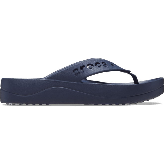Crocs Women Baya Platform Flips Navy 