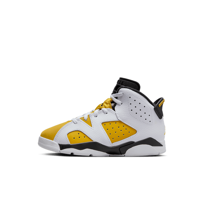 Jordan Air Jordan 6 Retro (PS) White/Yellow Ochre/Black