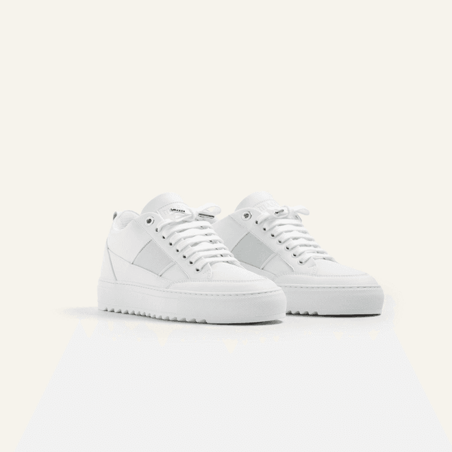 Mason Garments Tia Sportivo Tonal White