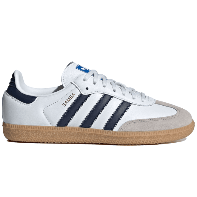 adidas Samba OG Big Kid 'White Night Indigo Gum' 