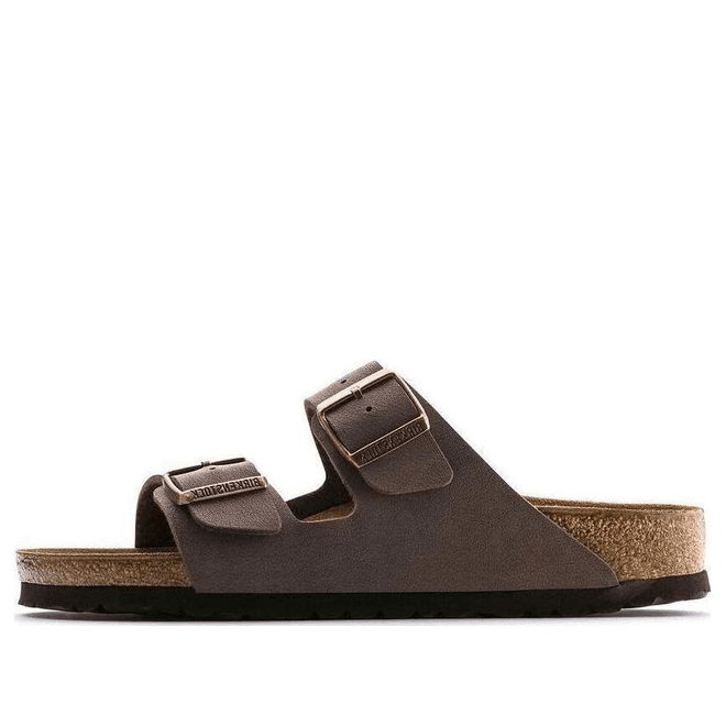 Birkenstock Arizona Birko-Flor Birkibuc Narrow Fit 'Mocca'