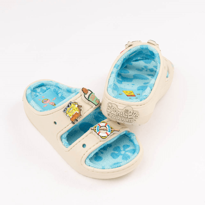 Crocs SpongeBob SquarePants x Classic Cozzzy Sandal 'Goo Lagoon' 