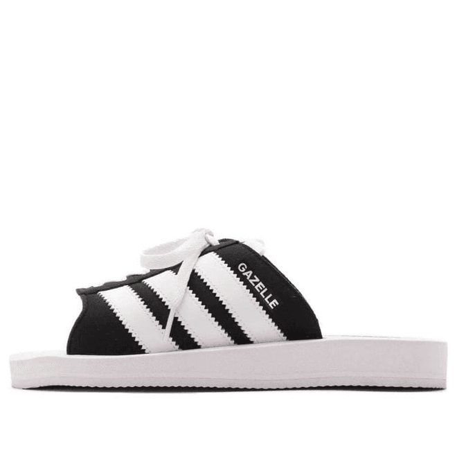 adidas Originals GAZELLE BEACH Slides 'White Black'